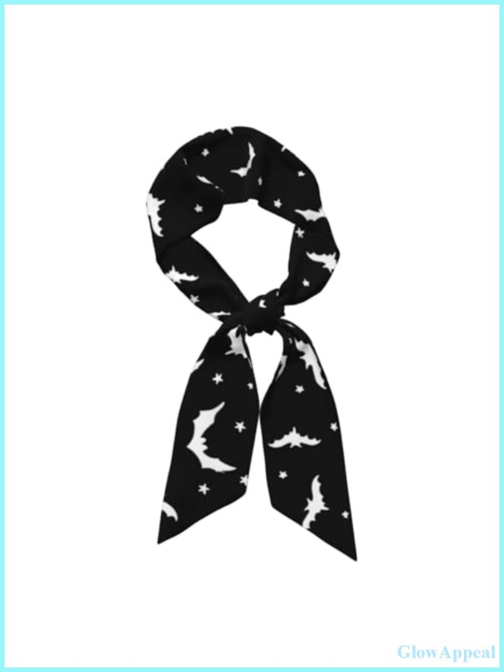 Silk Touch Polyester Fashion Scarves for Women Bag Handle Wrap Hair Scarf